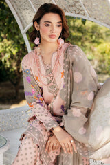 CP5-08 | 3Pc Unstitched Suit Printed Lawn Collection Vol-01 C-Print By Charizma