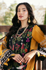 CP5-10 | 3Pc Unstitched Suit Printed Lawn Collection Vol-01 C-Print By Charizma