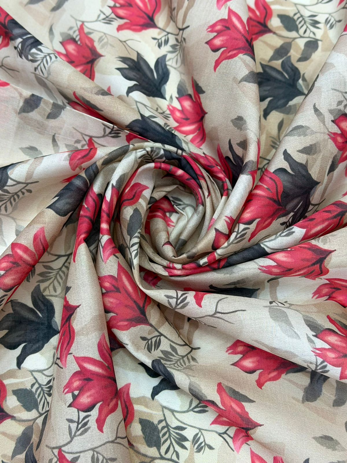 2-PC Unstitched Printed Lawn | PL-06
