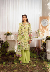 3-PC Unstitched Digital Printed Lawn By Elaf Premium | EPS-5A