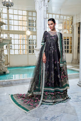 3-PC Unstitched Embroidered Lawn Luxury Lawn By Sobia Nazir | LEE26-10A
