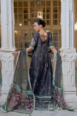3-PC Unstitched Embroidered Lawn Luxury Lawn By Sobia Nazir | LEE26-10A
