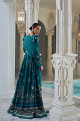 3-PC Unstitched Embroidered Lawn Luxury Lawn By Sobia Nazir | LEE26-10B