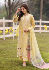 KFL-05 SAHAR | 3PC Unstitched Festive Lawn By Kahf Premium