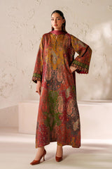 3-PC Unstitched DIGITAL PRINTED VISCOSE By Baroque | UF-4292