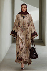 Digital Printed Viscose Silk Back Sleeve & Trouser by Baroque