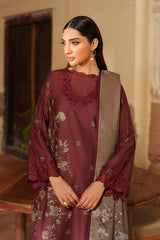 3-PC Unstitched Printed Viscose Linen By Iznik | IPF-03