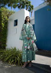 3-PC Unstitched Digital Printed Lawn Santorini By Elaf Premium | EPN-7A