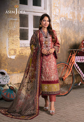 AJAR-17 - 3Piece - Aira Summer Print Collection By Asim Jofa