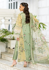 3-PC Unstitched Digital Printed Lawn Signature By Elaf | ELARA
