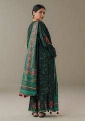 3-PC Unstitched Digital printed Linen Amber Days By Zara Shahjahan | 2A