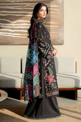 3-PC Unstitched Embroidered Dobby Lawn By Jazmin | SL25-D10