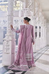 3-PC Unstitched Embroidered Lawn Luxury Lawn By Sobia Nazir | LEE26-11B
