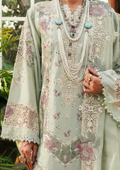 KLE-01A Margarita | 3PC Unstitched Suit Luxury Lawn By Kahf Premium