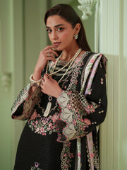 3-PC Unstitched Embroidered Lawn Mashriq By Bin Ilyas | D-112-B