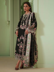 3-PC Unstitched Embroidered Lawn Mashriq By Bin Ilyas | D-112-B