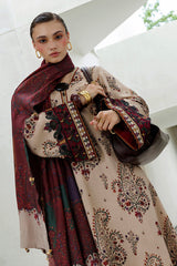 Digital Printed Viscose Silk Back Sleeve & Trouser by Baroque