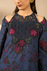 Unstitched 3-PC Embroidered Festive Lawn Eid Edit By Iznik EFL-12