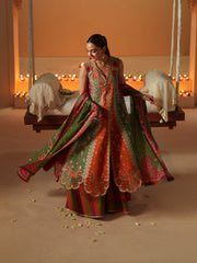 3-PC Unstitched Embroidered Lawn Mashriq By Bin Ilyas | D-114-B