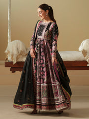 3-PC Unstitched Embroidered Lawn Mashriq By Bin Ilyas | D-115-B