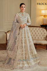 3-PC Unstitched Embroidered Chiffon By Baroque | CH13-06