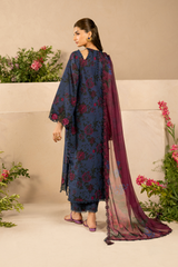 Unstitched 3-PC Embroidered Festive Lawn Eid Edit By Iznik EFL-12