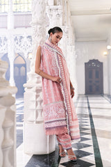 3-PC Unstitched Embroidered Lawn Luxury Lawn By Sobia Nazir | LEE26-11A