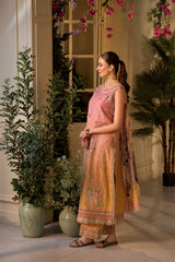 Unstitched 3-PC Embroidered Lawn Vital Collection By Sobia Nazir - VT25-11B