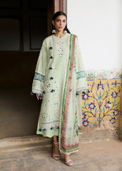 3-PC Unstitched Luxury Lawn By Hussain Rehar | Nane