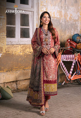 AJAR-17 - 3Piece - Aira Summer Print Collection By Asim Jofa