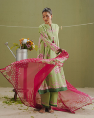 3-PC Unstitched Digital Prints Coco By Zara Shahjahan | Riya-2B