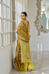 3-PC Unstitched Embroidered Lawn Luxury Lawn By Sobia Nazir | LEE26-12B