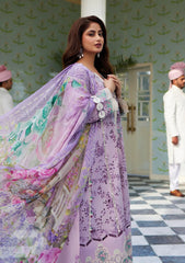 ELE-03 AFSANEH | 3PC Unstitched Lawn EID EDIT By Elaf Premium