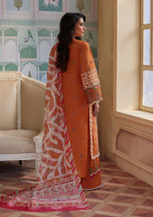 ELE-09 ELNAZ | 3PC Unstitched Lawn EID EDIT By Elaf Premium