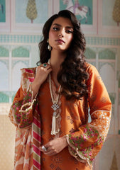 ELE-09 ELNAZ | 3PC Unstitched Lawn EID EDIT By Elaf Premium