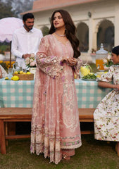 ELE-02A ZOREH | 3PC Unstitched Lawn EID EDIT By Elaf Premium