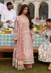 ELE-02A ZOREH | 3PC Unstitched Lawn EID EDIT By Elaf Premium