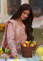 ELE-02A ZOREH | 3PC Unstitched Lawn EID EDIT By Elaf Premium