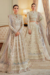 3-PC Unstitched Embroidered Chiffon By Baroque | CH13-06