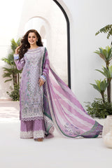 Unstitched 3-PC Embroidered Lawn Vital Collection By Sobia Nazir - VT25-12B