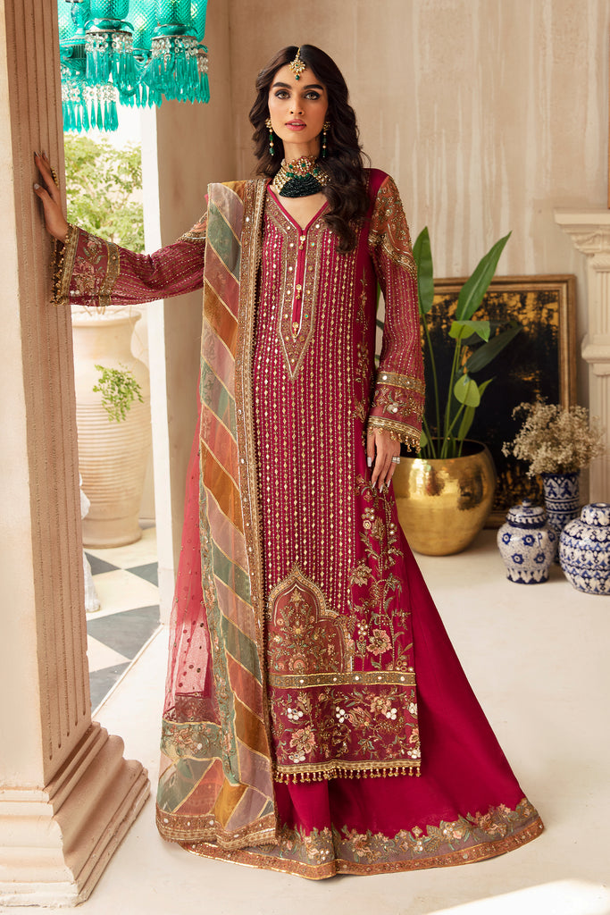 DJ4-04 - 3-PC Unstitched Embroidered Dastan-E-Jashan by Charizma Premium