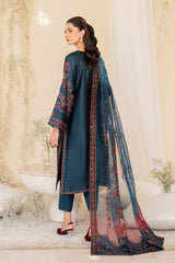3-PC Unstitched Embroidered Jacquard Exclusive Formals by Iznik | UE-379