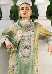 3-PC Unstitched Digital Printed Lawn Signature By Elaf | ELARA