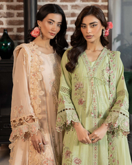 3-PC Unstitched Embroidered Kimora Luxury Formals By Raeesa Premium | HS-35