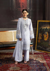 3-PC Unstitched Embroidered Karandi By Kahf Premium | KKH-09 CELESTIAL