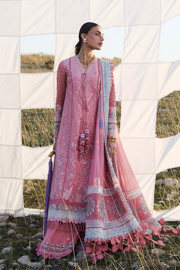 3-PC Unstitched Embroidered Lawn By Suffuse | KESIRA