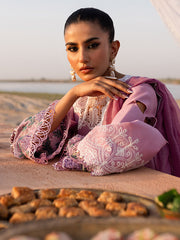 3-PC Unstitched Embroidered Luxury Lawn By Parishay | JL-08