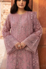 D-06 Blossom | 3PC Unstitched Suit Luxury Chiffon Dilkash By Lavish Premium