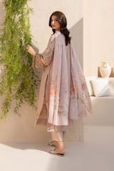 Unstitched 3-PC Embroidered Festive Lawn Eid Edit By Iznik EFL-02