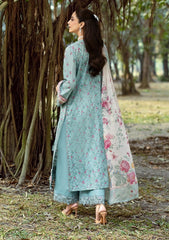 3-PC Unstitched DIgital Printed Chikankari Lawn By Elaf Premium | ERC-2B